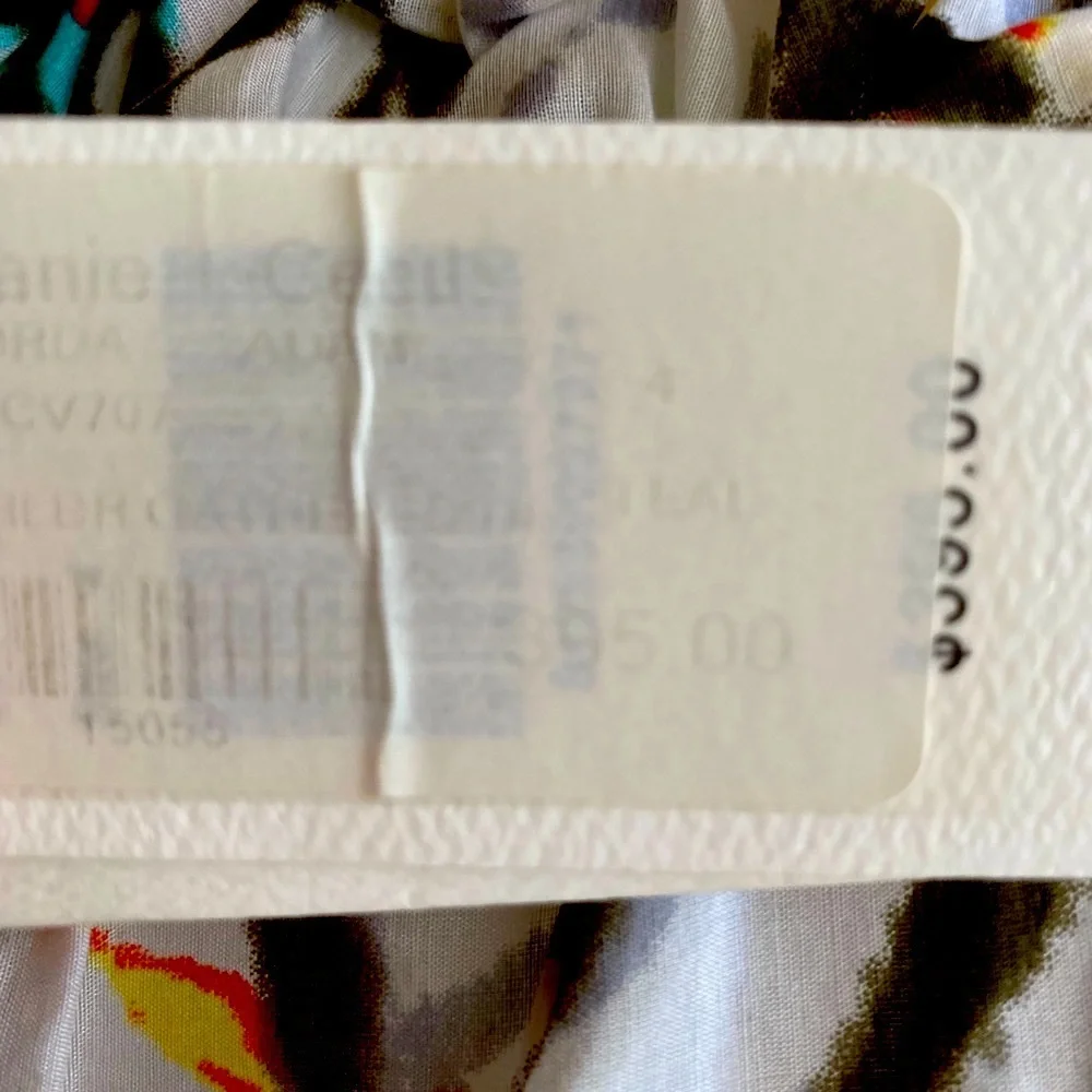 🦋HP🦋 Adam Lippes | One Shoulder Mini Dress | Side Zipper | Bright & Fun! | NWT - Picture 8 of 13